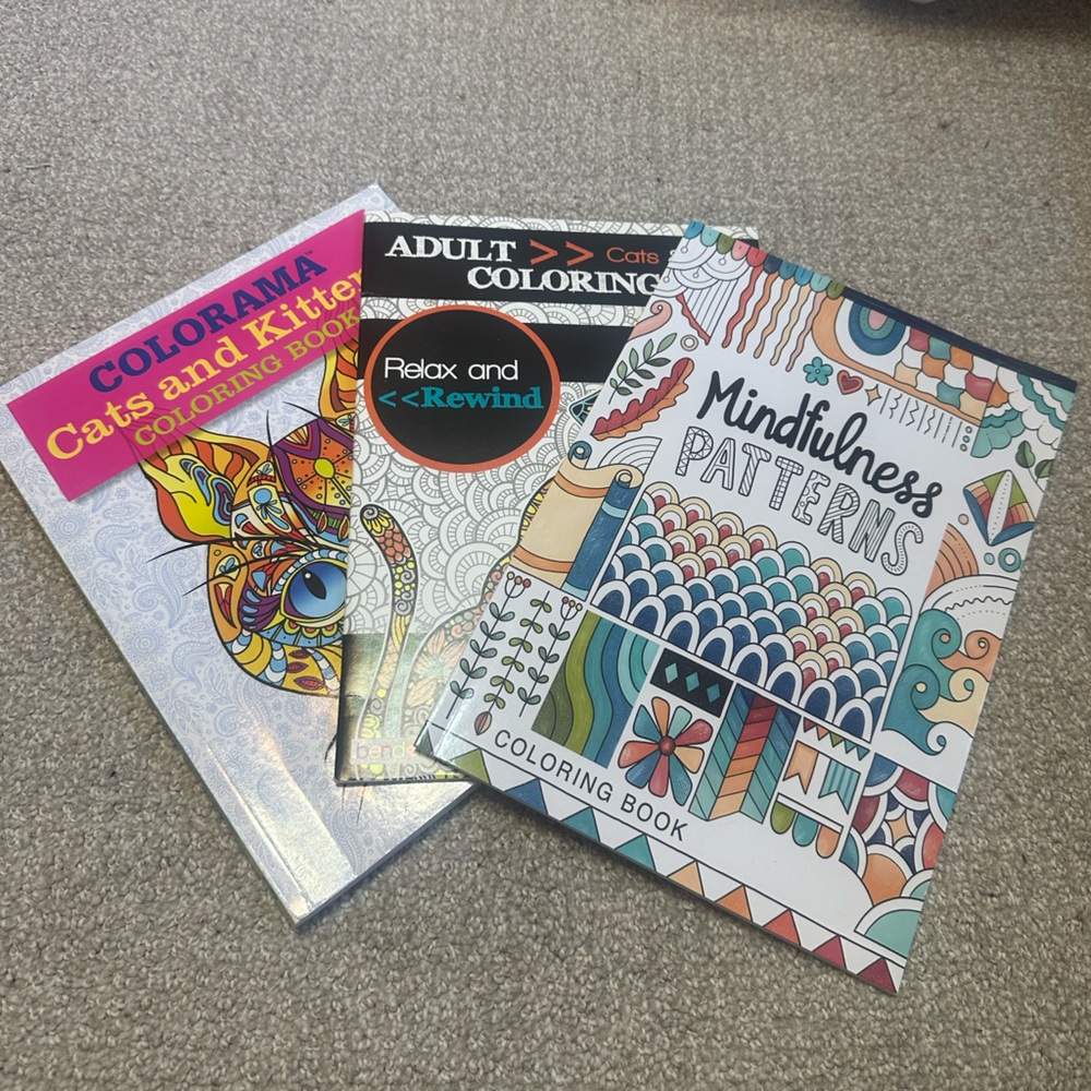 Coloring Book Bundle 3 Books